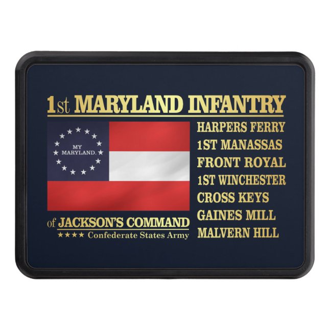 Cubierta Para Remolque 1.ª Infantería de Maryland (BA2) (Anverso)
