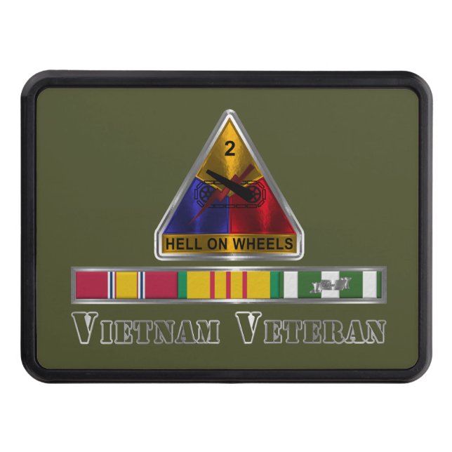 Cubierta Para Remolque 2.ª División Armada Veterana de Vietnam (Anverso)