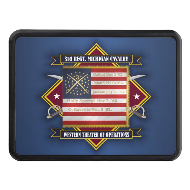 Cubierta Para Remolque 3.ª Caballería de Michigan (Anverso)