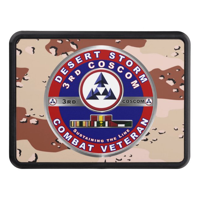 Cubierta Para Remolque 3.ᵉʳ Comando de Apoyo al Cuerpo Veterano de Tormen (Anverso)