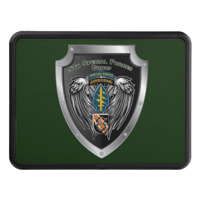 Cubierta Para Remolque 5º Grupo de Fuerzas Especiales (Airborne) (Anverso)