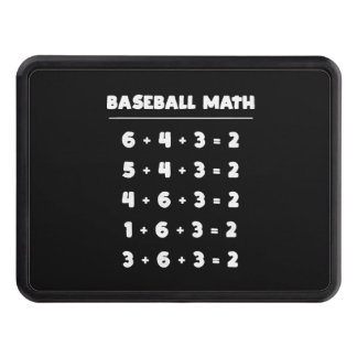 Cubierta Para Remolque 6 4 3 2 Baseball Math Cute Playing Softball Game