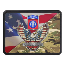 Cubierta Para Remolque 82nd Airborne Division Dagger Veteran
