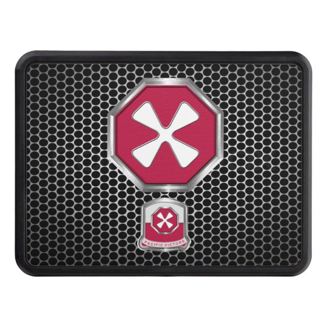 Cubierta Para Remolque 8.º Parche Personalizado del Ejército (Anverso)