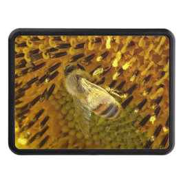 Cubierta Para Remolque Abeja de la miel en un girasol