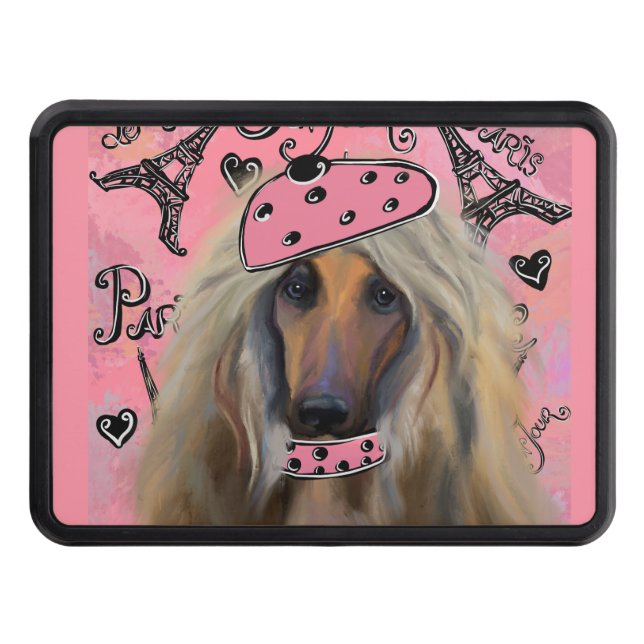 CUBIERTA PARA REMOLQUE AFGHAN HOUND (Anverso)