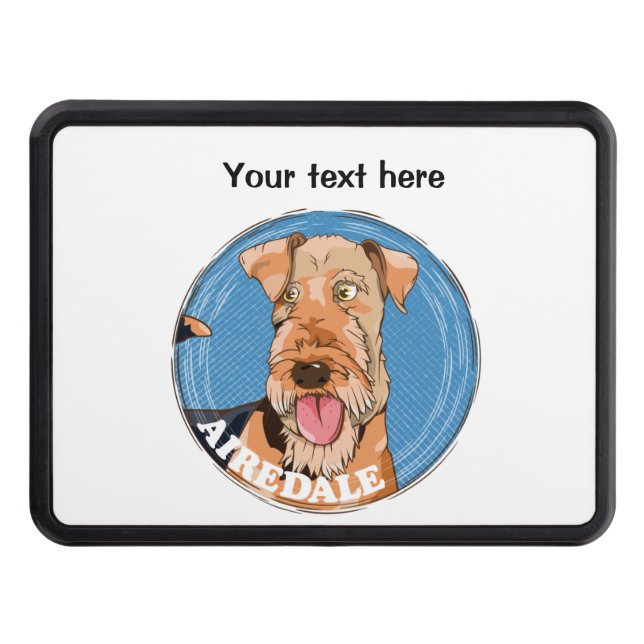 Cubierta Para Remolque Airedale Terrier (Anverso)