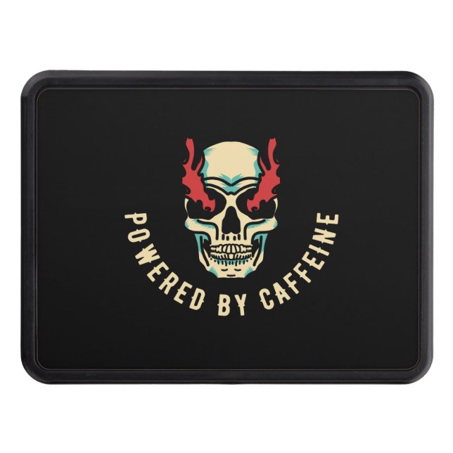 Cubierta Para Remolque Alimentado por Caffeine - Energía del cráneo (Anverso)