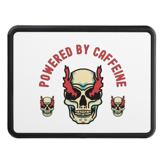 Cubierta Para Remolque Alimentado por Caffeine - Energía del cráneo (Anverso)