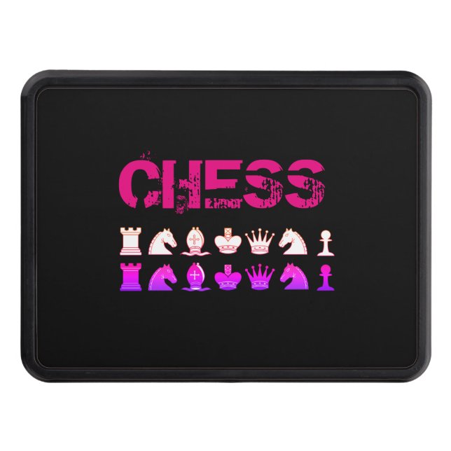 Cubierta Para Remolque almohada de ajedrez (Anverso)