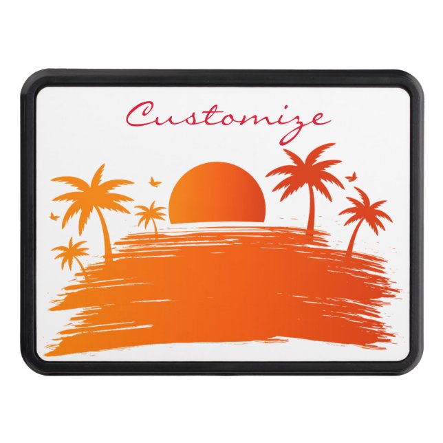 Cubierta Para Remolque Amanecer de playa Thunder_Cove (Anverso)