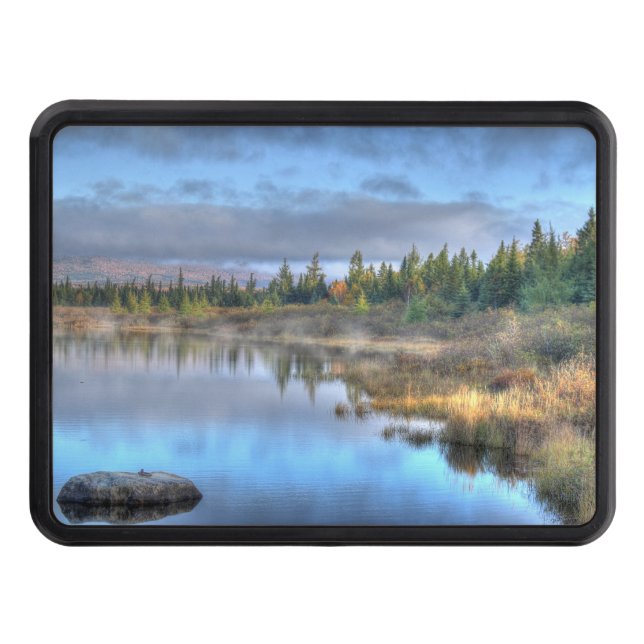 Cubierta Para Remolque Amanecer otoñal en Moosehead Lake Maine (Anverso)