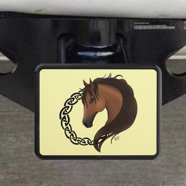 Cubierta Para Remolque Amarillo del caballo marrón celta (Subido por el creador)