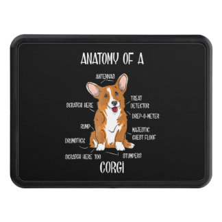 Cubierta Para Remolque Anatomía de perro , Regalo de biología de Corgi Cu