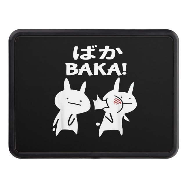 Cubierta Para Remolque Anime japonés Baka Rabbit Slap Funny Pullover (Anverso)