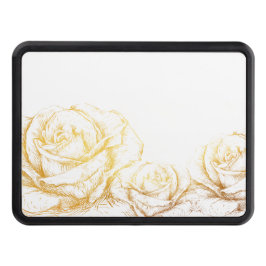 Cubierta Para Remolque Antecedentes personalizados Rosas de cosecha Flora