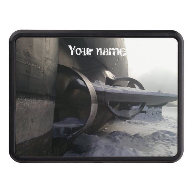 Cubierta Para Remolque Antiguo submarino en la nieve (Anverso)