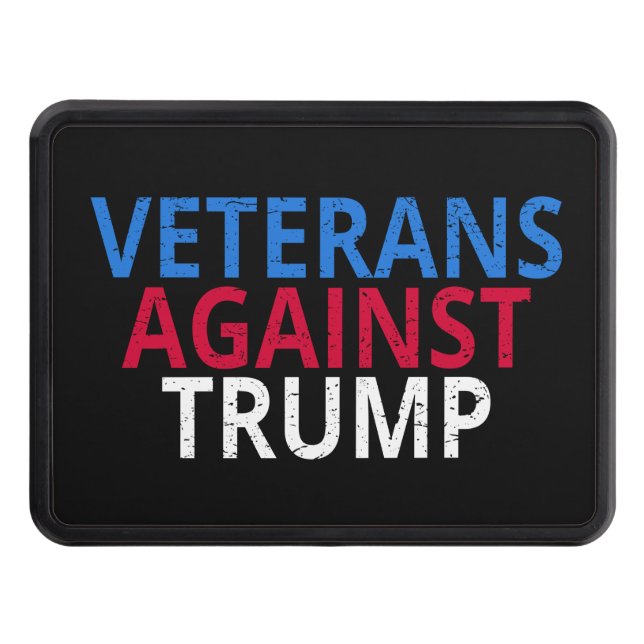 Cubierta Para Remolque AntiTrump - Veteranos contra Trump (Anverso)