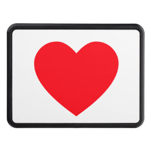 Cubierta Para Remolque Apreciación por el amor al corazón rojo