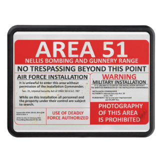 Cubierta Para Remolque Área 51 Sin Rótulo de traspaso