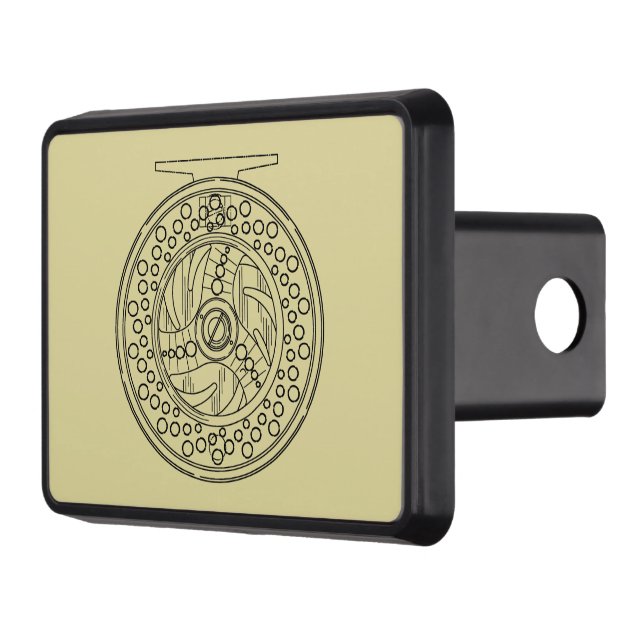 Cubierta Para Remolque Arte de carrete de pesca de mosca (Izquierda)