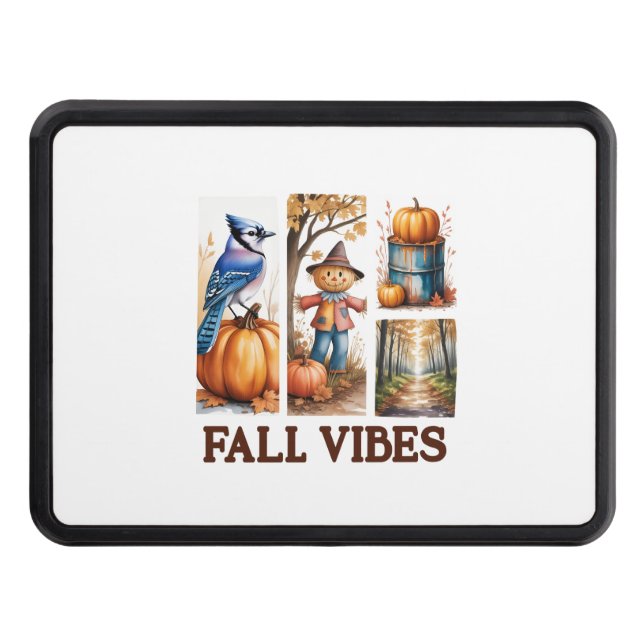 Cubierta Para Remolque Autumn Vibes Fall Vibes (Anverso)