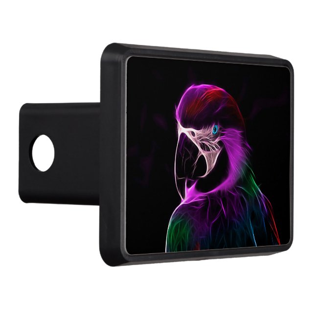 Cubierta Para Remolque Awesome Plum Glow Parrot (Derecha)