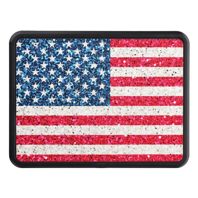 Cubierta Para Remolque Azul blanco rojo Patriótico Norteamericano Fiesta  (Anverso)