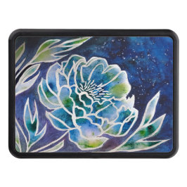 Cubierta Para Remolque Azul de la Marina de Dahlia Verde azulada color de