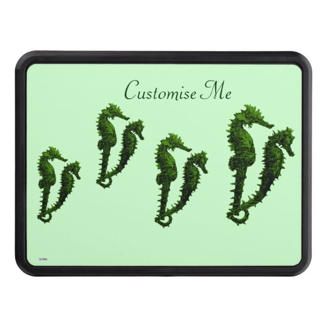 Cubierta Para Remolque Baile De Los Caballos De Mar (Verde) (Anverso)