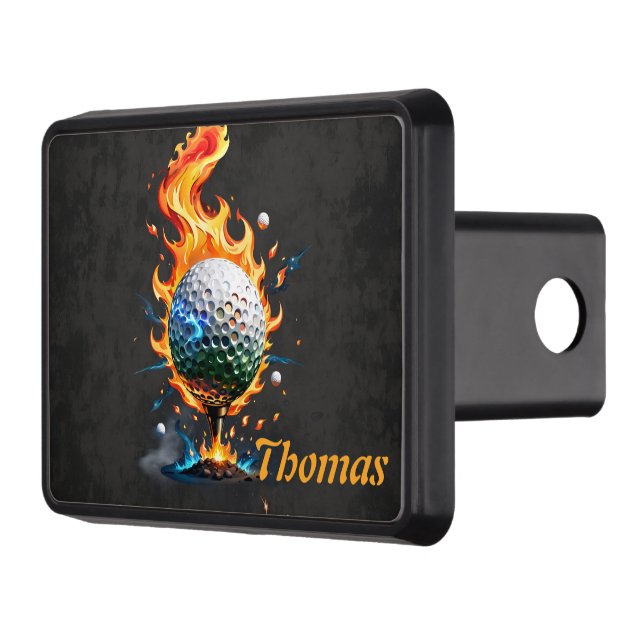 Cubierta Para Remolque Baloncesto de golf blanco brillante (Izquierda)