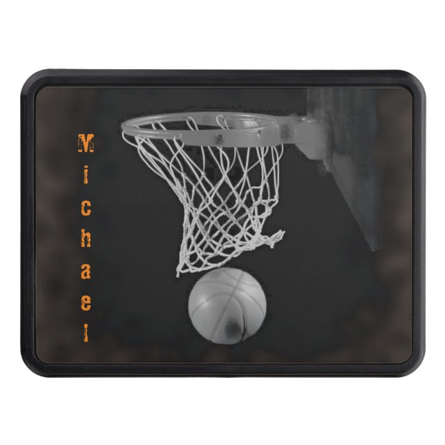 Cubierta Para Remolque Baloncesto tu nombre Personalizable (Anverso)