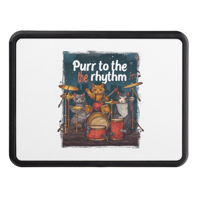 Cubierta Para Remolque Banda de gato Rockin (Anverso)