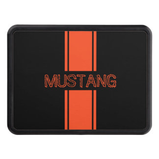 Cubierta Para Remolque Bandas de Carreras de Naranja de Competencia