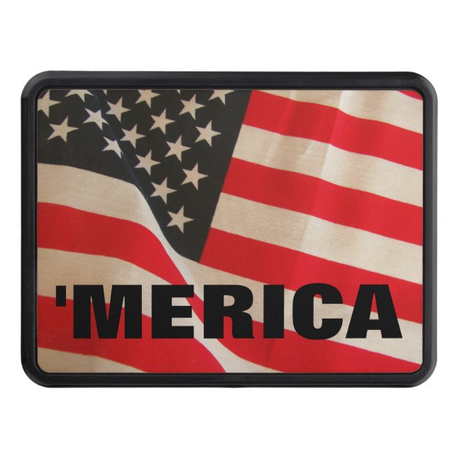 Cubierta Para Remolque Bandera americana 'Merica (Anverso)