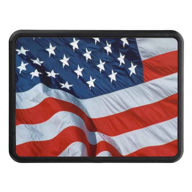 Cubierta Para Remolque Bandera americana patriótica (Anverso)