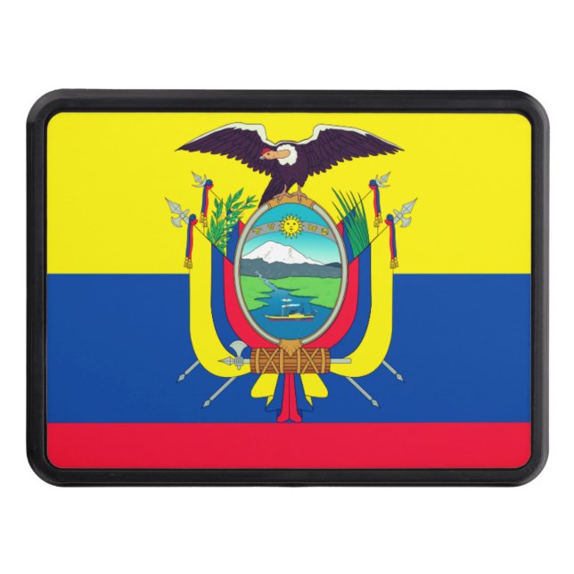 Cubierta Para Remolque Bandera de Ecuador (Anverso)