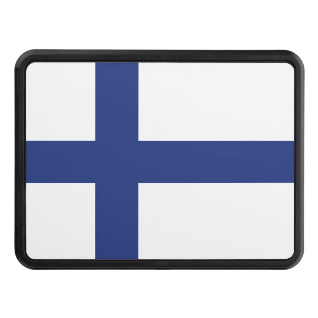 Cubierta Para Remolque Bandera de Finlandia (Anverso)