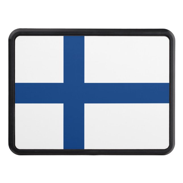 Cubierta Para Remolque Bandera de Finlandia (Anverso)