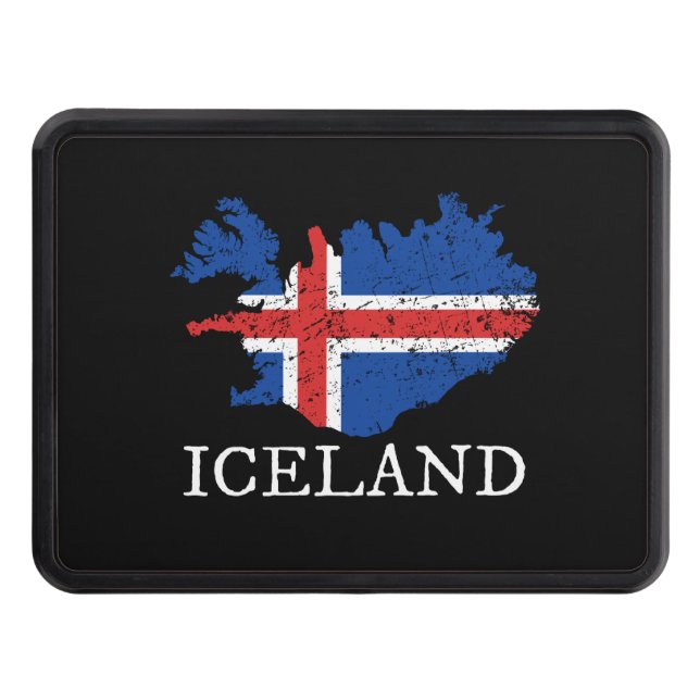 Cubierta Para Remolque Bandera de Islandia (Anverso)