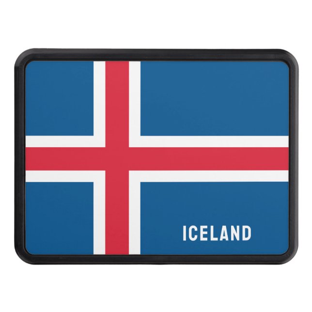 Cubierta Para Remolque Bandera de Islandia (Anverso)