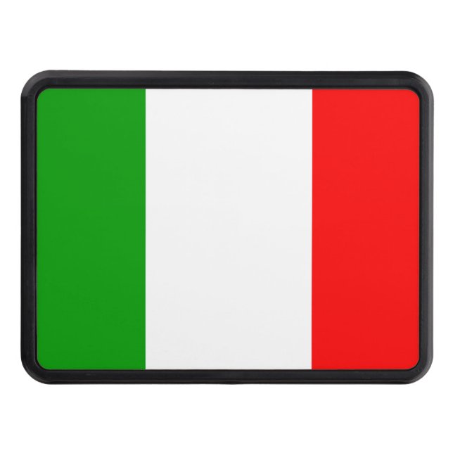 Cubierta Para Remolque Bandera de Italia para Hitch (Anverso)