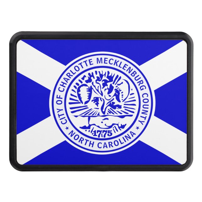 Cubierta Para Remolque Bandera de la ciudad de Charlotte (Anverso)