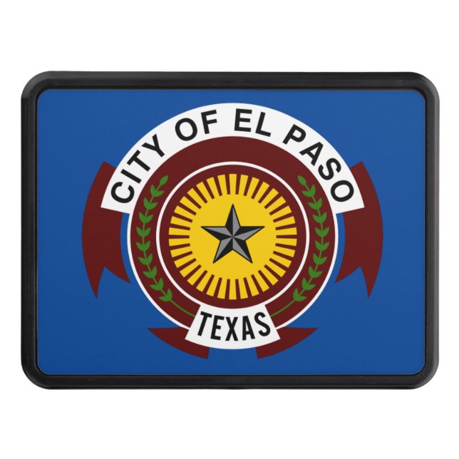 Cubierta Para Remolque Bandera de la ciudad de El Paso (Anverso)