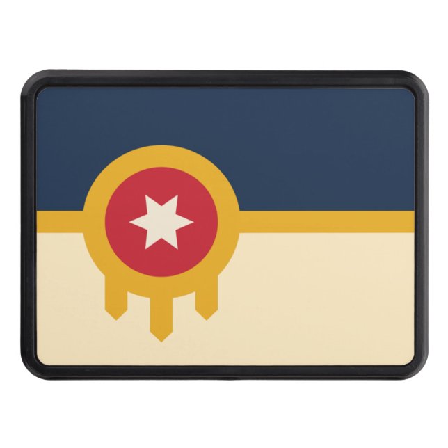 Cubierta Para Remolque Bandera de la ciudad de Tulsa (Anverso)