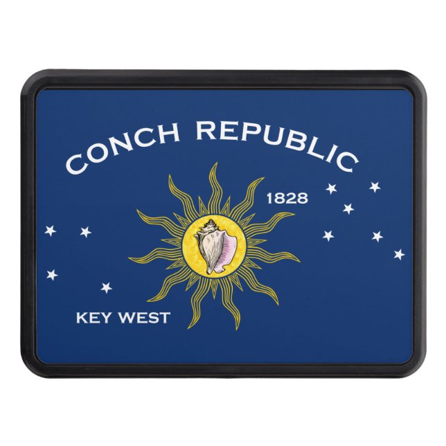 Cubierta Para Remolque Bandera de la República de Conch (Anverso)