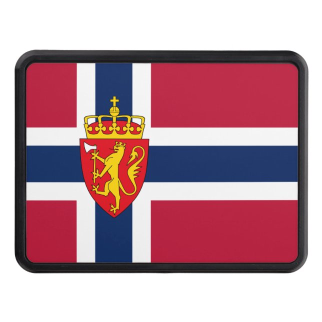 Cubierta Para Remolque Bandera de Noruega/ Escudo de armas (Anverso)