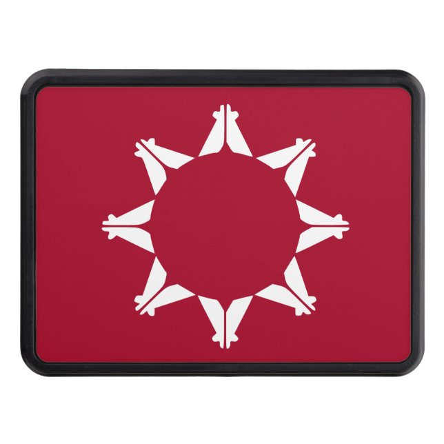 Cubierta Para Remolque Bandera de Oglala Lakota Sioux (Anverso)
