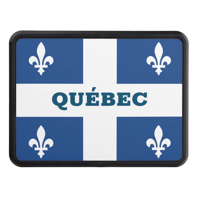 Cubierta Para Remolque Bandera de Quebec, Canadá (Anverso)