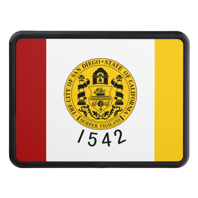 Cubierta Para Remolque Bandera de San Diego, California (Anverso)